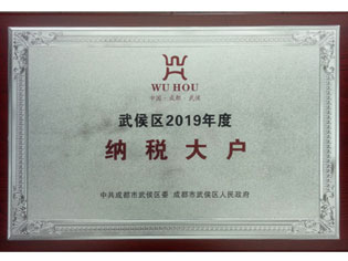 成都市武侯区2019年度纳税大户